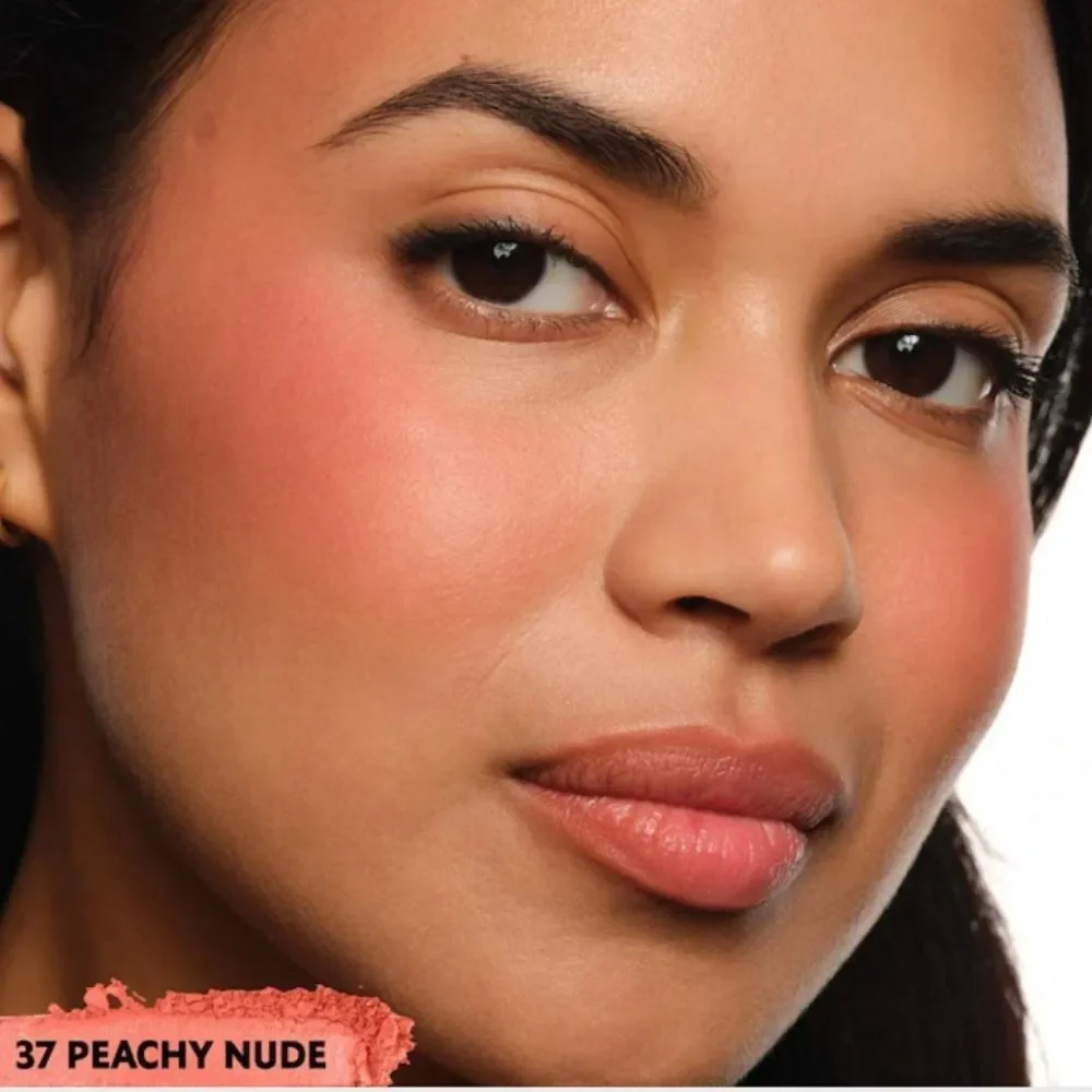 Yves Saint Laurent Make Me Blush 24H Buildable Powder Blush Peachy Nude color